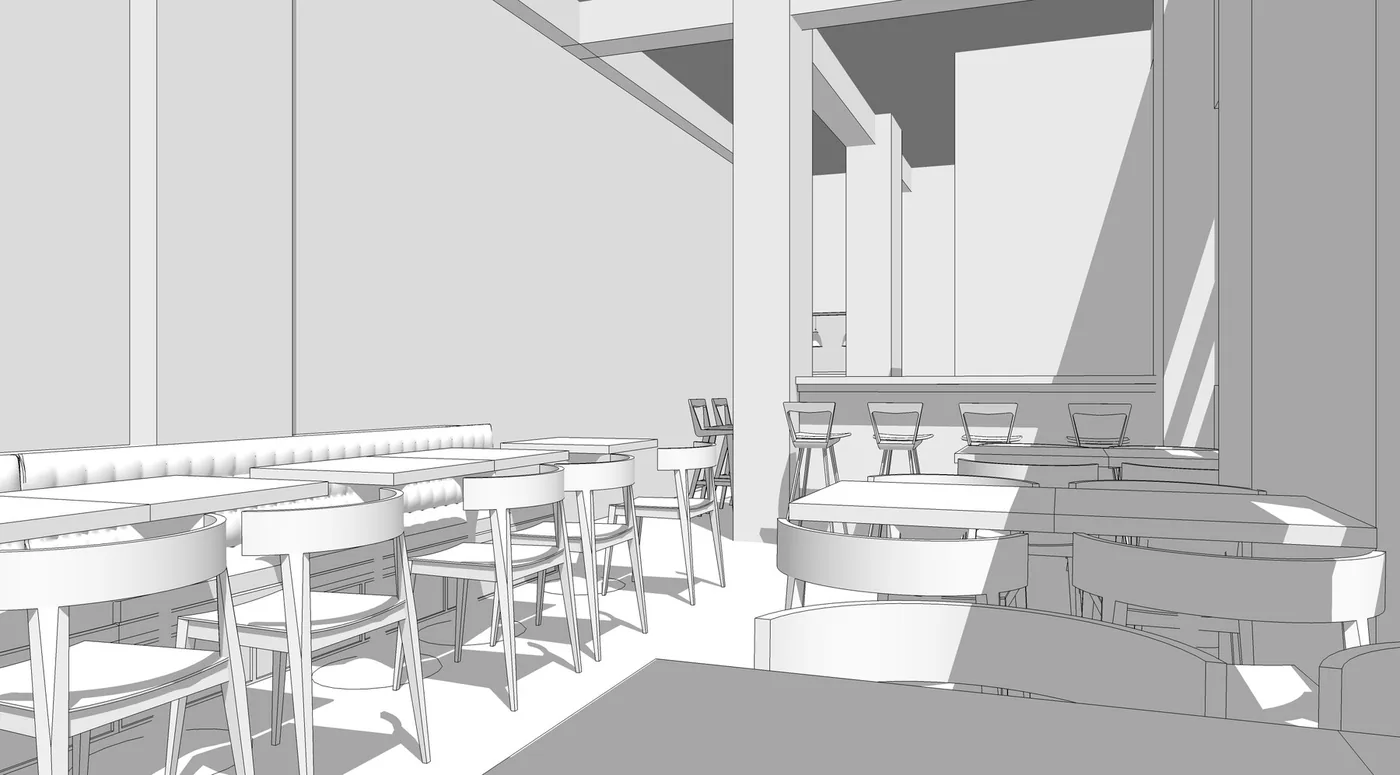 2 Nov 2013 白色方案 SketchUp 視角